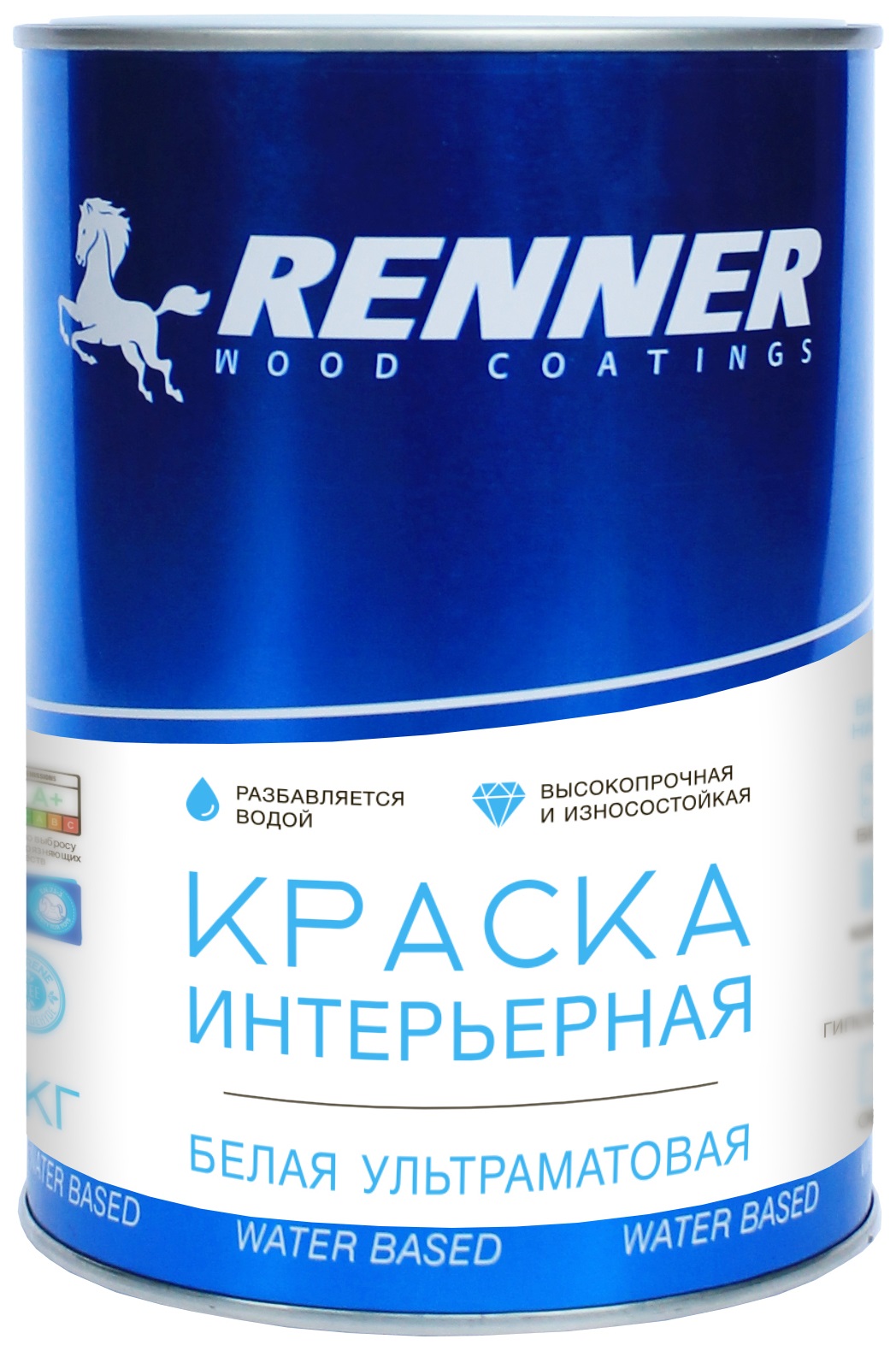 Краска интерьерная Renner база С 0,92 кг