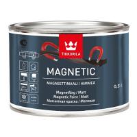 Краска магнитная TIKKURILA Magnetic 0,5л Серая