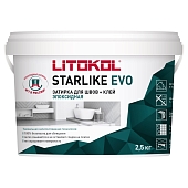 Затирка эпоксидная Litokol Starlike Evo S.140 Nero Grafite 2,5 кг 