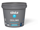 Краска интерьерная Olsta Ceiling для потолка матовый супербелый 0,9 л