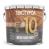 Деревозащитное средство Текстурол Wood Aqua Matt тик 10 л 