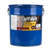 Краска специальная Alfavit для бордюров чёрный 25 кг