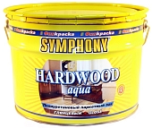 Лак полиуретановый Symphony Hardwood Aqua глянцевый 9 л