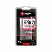 Клей специальный MasterTeks Homemaster холодная сварка термостойкий чёрный 55 гр