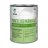 Краска интерьерная Teknos Paneeliseinamaali для панельных стен PM1 0,9 л