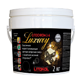 Затирка цементная Litokol Litochrom 1-6 Luxury C.600 турмалин 2 кг