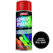 Эмаль декоративная Parade Spray Paint RAL9005 глянцевый чёрный аэрозоль 520 мл