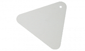 08098 Шпатель декоративный Vaiven треугольный пластиковый 180 мм