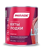 Лак яхтный Parade L20 Яхты & Лодки глянцевый 0,75 л