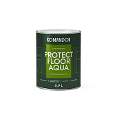 Эмаль для пола Komandor Protect Floor Aqua полуматовый база C 0,9 л