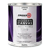 Краска влагостойкая Zinsser Modern Canvas Satin база Pastel 0,887 л 