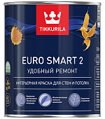 Краска интерьерная Tikkurila Euro Smart 2 база А 0,9 л