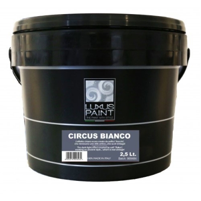 Краска декоративная LUXUS PAINT Circus bianco 2.5л